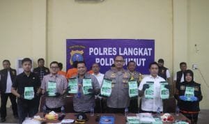 Polres Langkat Musnahkan Barang Bukti Sabu Seberat 21.426,58 Gram Sabu IMG 20241011 WA0083