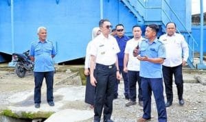Guna Memastikan Kualitas Pelayanan, Pjs Bupati Labuhanbatu Lakukan Kunjungan Kerja ke PUDAM Tirta Bina IMG 20241017 153000