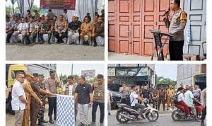 Kapolres Labuhanbatu Selatan Lepas Pergeseran Logistik Pemilu Serentak 2024 ke PPK Kecamatan IMG 20241125 172606