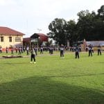 Tingkatkan Kebugaran, Polres Labuhanbatu Gelar Apel Pagi dan Olahraga