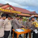 Antisipasi Pelanggaran Penggunaan Senjata Api, Waka Polres Tapteng Lakukan Pengecekan