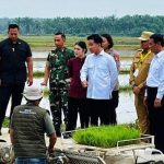 Kunjungan Kerja Wakil Presiden RI Gibran Rakabumi Raka Ke Langkat: Lakukan Penanaman Padi Perdana Di Serapit