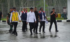 Wakil Presiden Gibran Tinjau Gerbang Tol Tanjung Pura Didampingi Pj.Bupati Langkat