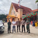 Personel Polres Labuhanbatu Amankan Ibadah Perayaan Natal Tahun 2024