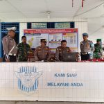 Personil Pos Yan II Polres Labusel Gelar Apel Pagi untuk Operasi Lilin Toba 2024