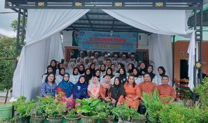 20 Orang Penata Rias Pengantin Ikuti Uji Kompetensi Level III, Gaun Panjang Berkerudung 