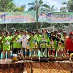 Penry Nababan Gelar Turnamen Bola Voli Putra dan Putri di Panai Hulu
