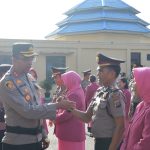 Kapolres Labusel Pimpin Upacara Kenaikan Pangkat Pengabdian Dan Reguler TMT 1
