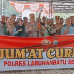 Jumat Curhat Di Desa Perlabian, Warga Antusias Sampaikan Aspirasi