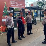 Polres Tanjung Balai Laksanakan Pengamanan di Pos Pam 1 Jalan Sudirman