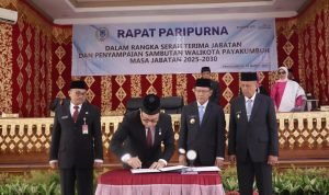 Serah Terima Jabatan Walikota Payakumbuh, Masyarakat Menunggu Janji Janji Kampanye IMG 20250304 WA0011