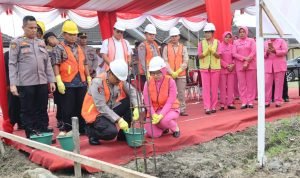 Dukung Program MBG, Kapolres Letakkan Batu Pertama Pembangunan SPPG Polres Langkat IMG 20250410 WA0007