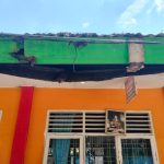 SMPN 1 Binjai Sekolah Percontohan Namun Plafon Sekolah Hampir Roboh Diabaikan Kasek