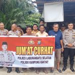 Polres Labusel Gelar Jumat Curhat, Warga Keluhkan Pengurusan SIM dan Maraknya Pencurian TBS