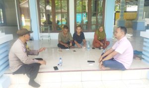 Bhabinkamtibmas Polsek Bilah Hulu Laksanakan Kegiatan Sambang Desa