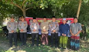 Kapolres Labusel Salurkan Hewan Kurban dari Kapolda Sumut ke Ponpes Ar Rasyid Pinang Awan IMG 20250605 WA0025