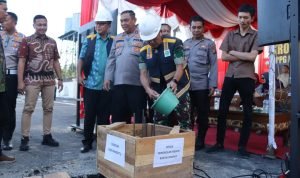 Kodim 0209/Labuhanbatu Dukung Pembangunan SPPG Polres Labuhanbatu untuk Pemenuhan Gizi Masyarakat Labuhanbatu