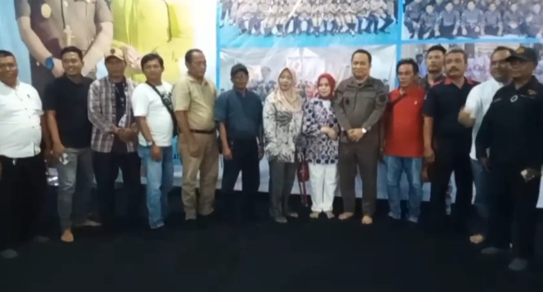 Kajari Labusel laksanakan silaturahmi diakhir masa kepemimpinannya di kabupaten Labuhanbatu selatan 1 Labusel