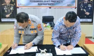 Polres Labuhanbatu dan BRI Resmi Teken M0U Terkait Pengamanan Objek Vital Perbankan BRI