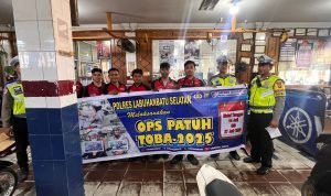 Polres Labuhanbatu selatan Gelar Dikmas Lantas dalam Rangka Operasi Patuh Toba 2025 Polres Labuhanbatu selatan