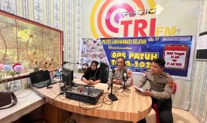 Gebrakan Satlantas Polres Labuhanbatu Selatan: Edukasi Masyarakat & Media di Ops Patuh Toba 2025 Polres Labuhanbatu selatan