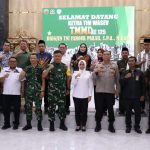 Wakapolres Labuhanbatu Hadiri Kunjungan Tim Wasev TMMD ke-125 di Wilayah Kodim 0209/LB