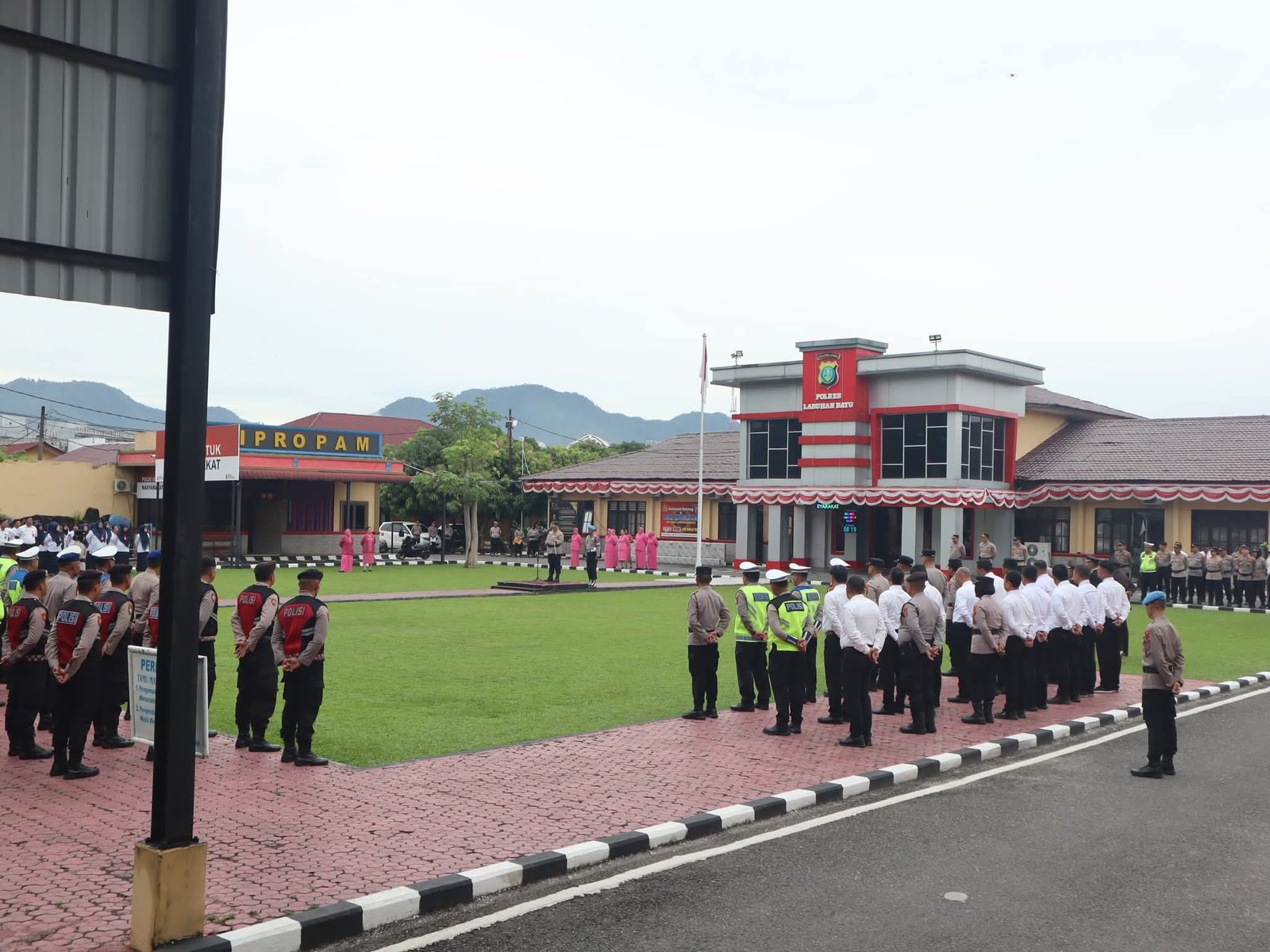 Pengabdian Tanpa Batas, Polres Labuhanbatu Gelar Upacara Purna Bakti 2 Polres Labuhanbatu