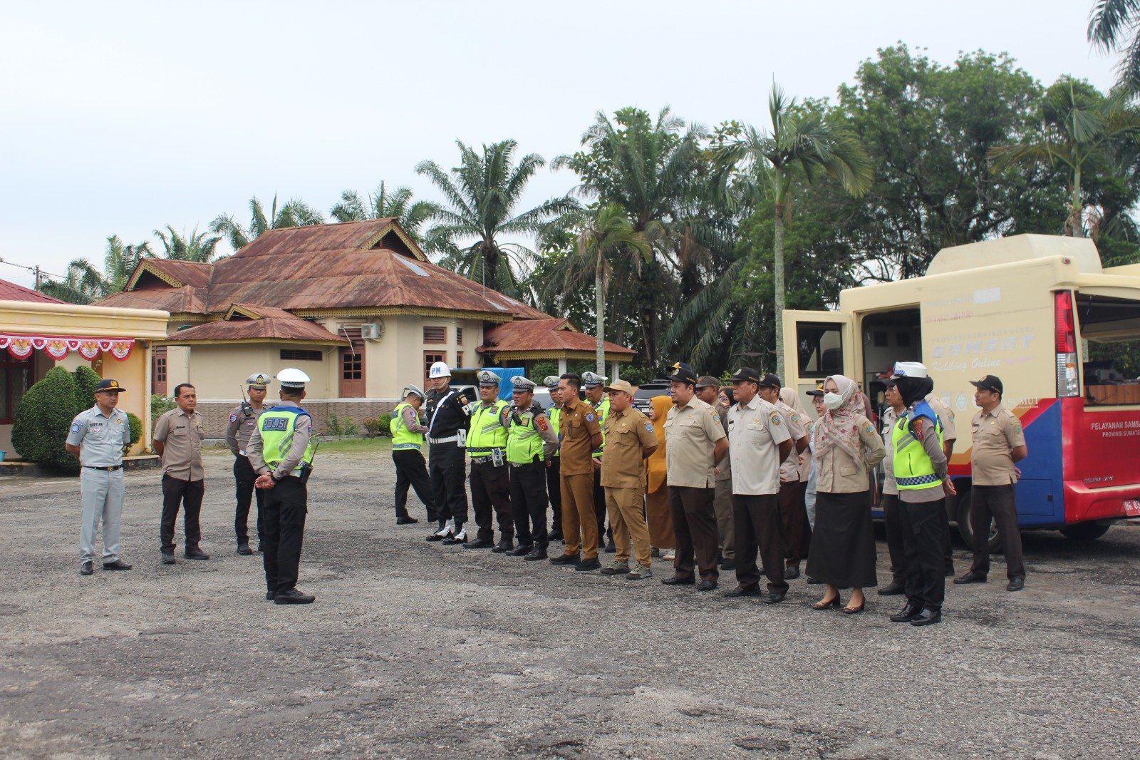 Operasi Gabungan Tindak Pelanggar Pajak Kendaraan di Rantau Utara, 17 Pelanggar Terjaring 1 Operasi