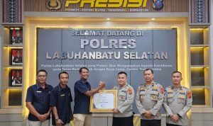 Kerja Keras Berbuah Manis: Polres Labusel Sabet KPPN Rantau Prapat Award 2025 Polres