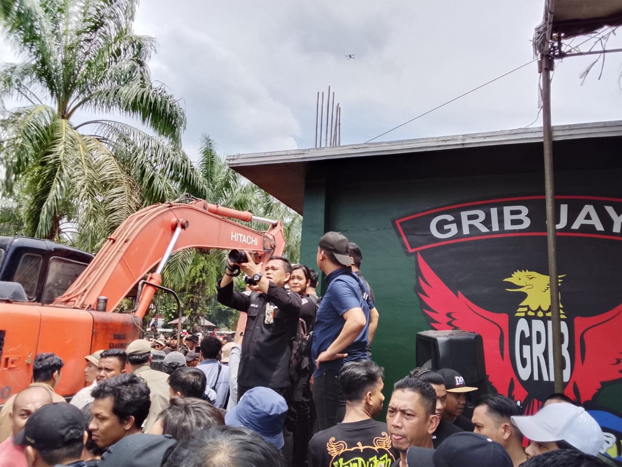 Markas GRIB Sumut dan Diskotik Marcopolo Dibongkar 1 Sumut