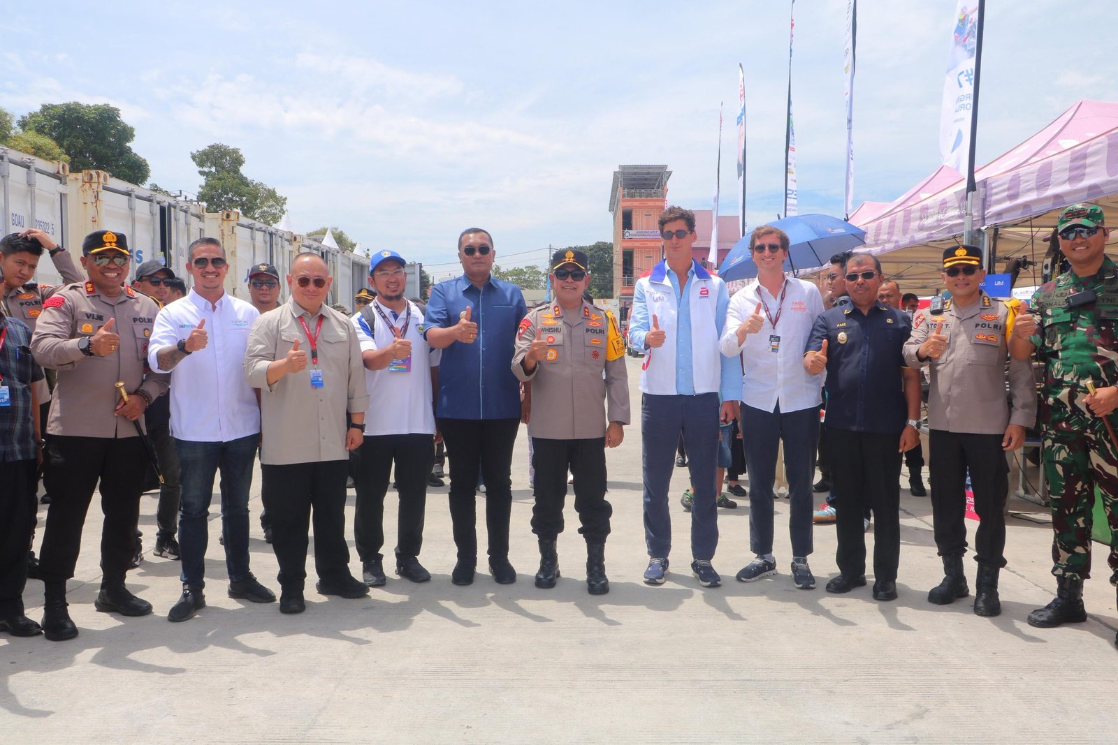 Kapolda Sumut Tinjau Pengamanan dan Kesiapan Event Aquabike dan F1H2O di Danau Toba 2 Kapolda Sumut