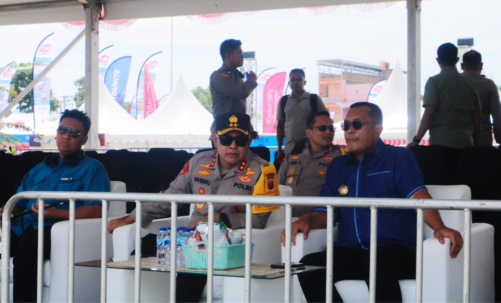 Kapolda Sumut Tinjau Pengamanan dan Kesiapan Event Aquabike dan F1H2O di Danau Toba 1 Kapolda Sumut