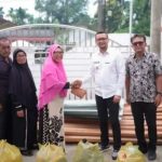 Bupati Labuhanbatu Selatan Serahkan Bantuan untuk Korban Angin Puting Beliung di Desa Sabungan