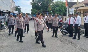 Tekankan Kesiapan Operasional dan Disiplin Personel,Kapolres Labusel AKBP Aditya Sembiring Tinjau Polsek Kotapinang Operasional