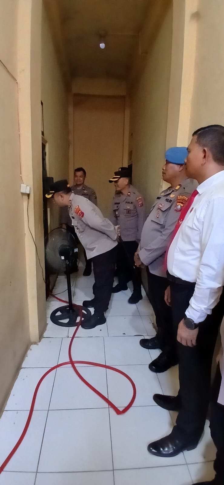 Tekankan Kesiapan Operasional dan Disiplin Personel,Kapolres Labusel AKBP Aditya Sembiring Tinjau Polsek Kotapinang 2 Operasional