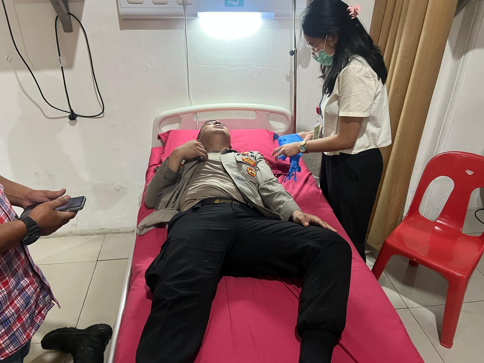 Aksi Unjuk Rasa Di DPRD Sumut, Sejumlah Personel Polisi Alami Luka Saat Pengamanan 1 DPRD