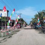 Sambut HUT ke-80 RI Warga Meranti Paham Bangkitkan Kembali Semangat Gotong Royong