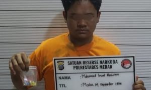 Polisi Sergap Bandar Narkotika di Jalan Guru Sinomba Medan Helvetia, 37 Butir Inex Jenis Baru Disita Narkotika