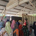 Babinsa Koramil 12/LP Dampingi Kegiatan Pasar Murah