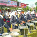 Marching Band SMP Swasta Anugerah Tanjung Medan Tampil Perdana di HUT RI, Tuai Apresiasi Warga