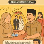 Viral Video Bupati Labuhanbatu Selatan Berikan Uang Saweran, Ini Kata Warga