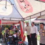 Berkolaborasi Dengan Perum Bulog, di Hari Keempat GPM Oleh Polres Tapteng, 3 Ton Beras Ludes Diserbu Warga