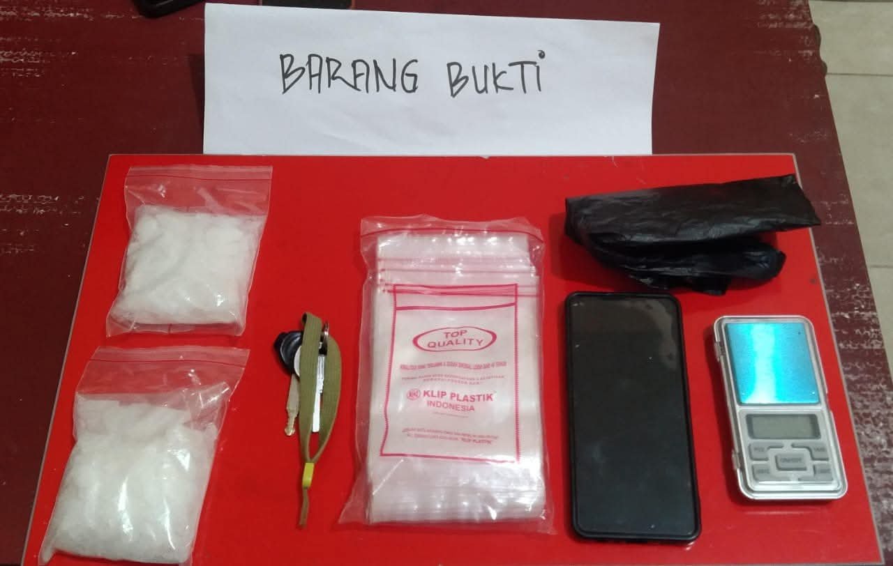 Polisi Gagalkan Peredaran Narkoba di Aek Nabara, 2 Ons Sabu Turut Diamankan 1 Narkoba