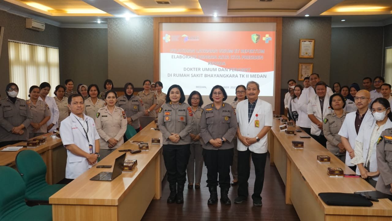 RS Bhayangkara TK II Medan Perkuat Layanan Visum et Repertum Ramah Perempuan dan Anak 2 Bhayangkara