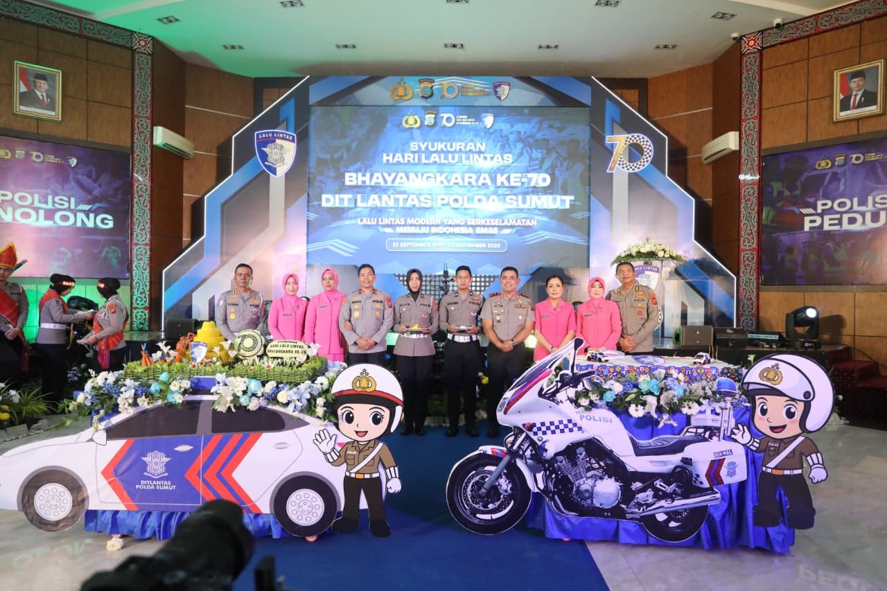 HUT ke-70 Lalu Lintas Bhayangkara, Kapolda Sumut Dorong Polantas Jadi Teladan Keselamatan 1 Lalu Lintas