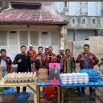 Jumat Barokah, 300 Nasi Kotak di Bagikan Pimpinan Anak Cabang Pemuda Pancasila Kecamatan Medan Area