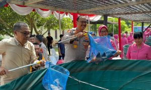 Polres Langkat Panen Ikan Bioflok, Wujud Nyata Kepedulian untuk Ketahanan Pangan dan Masyarakat