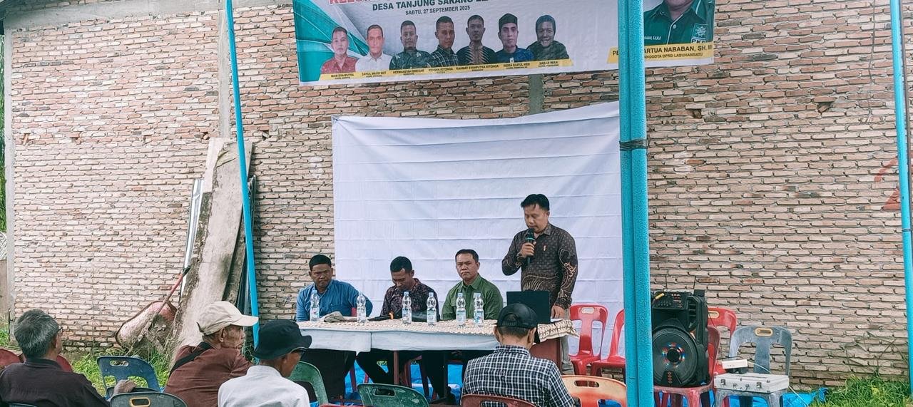 Sosialisasi Pertanian di Panai Hulu, Penry Nababan Siap Perjuangkan Aspirasi Petani 2 Pertanian