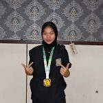 Atlit PSHT SMPN 1 Kuala Mendapat Juara Medali Emas Atlit Putri Terbaik Piala Bupati SH CUP 1 Tapanuli Tengah 2025