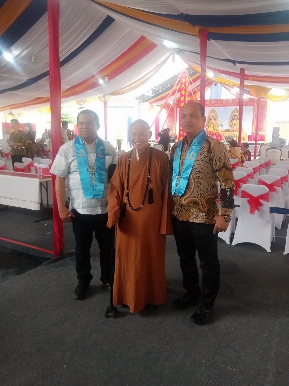 Wali Kota Medan Rico Waas Hadiri Peletakan Batu Pertama Vihara Bhoga Prajna di Medan Area 1 Wali Kota Medan